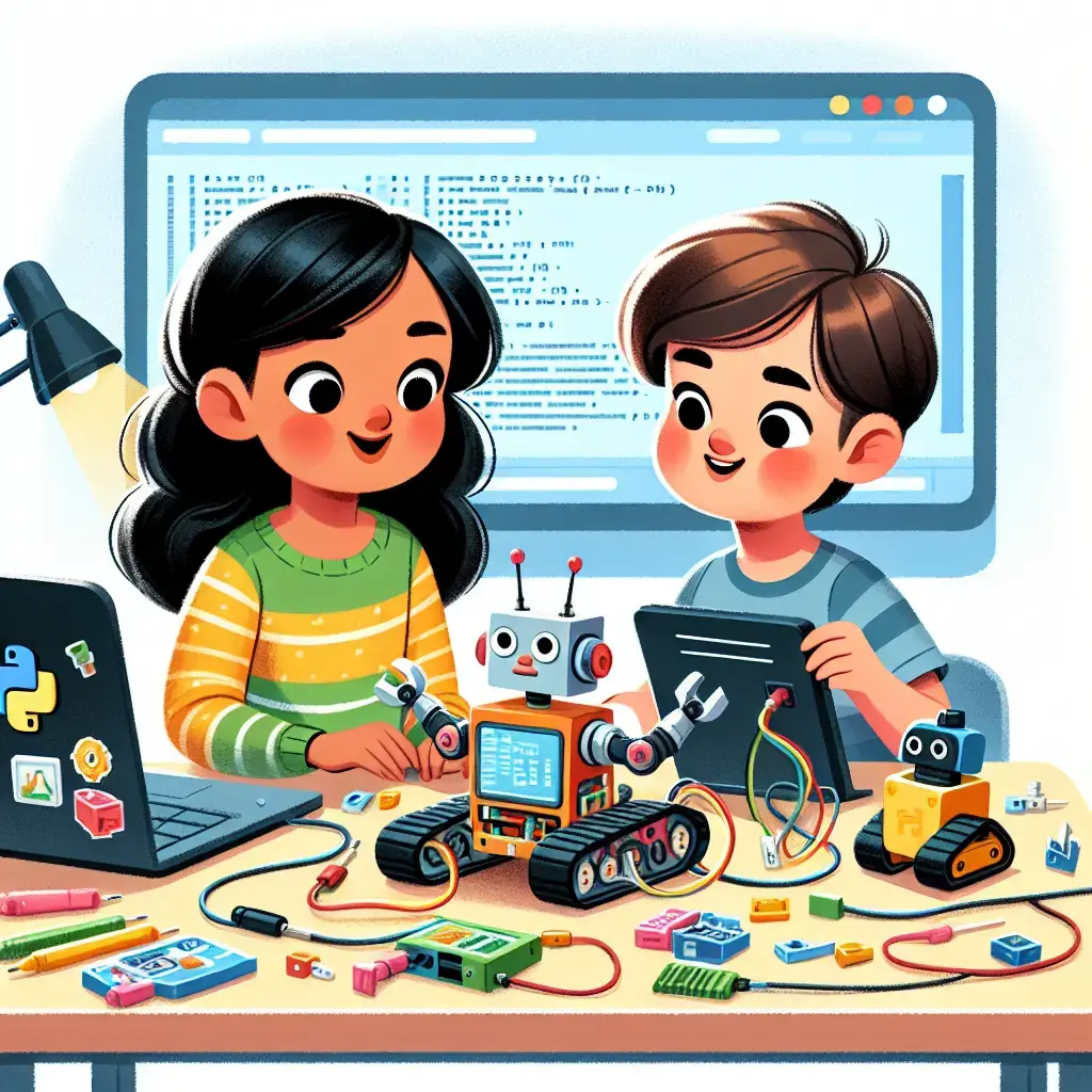 Exploring Robotics and Coding for Kids with Python and Electronics